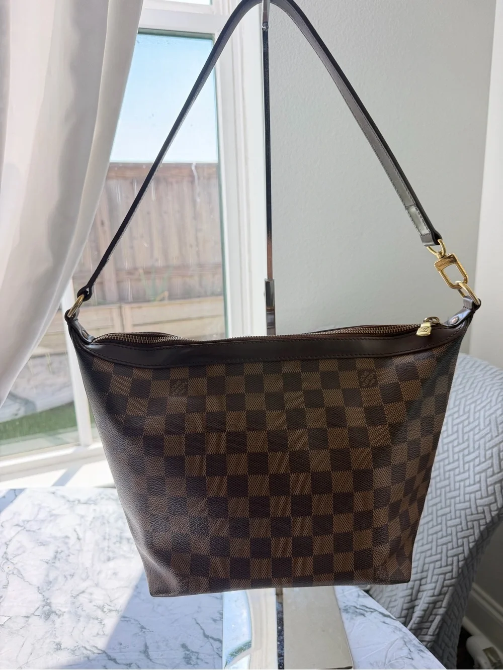 Louis Vuitton Damier Ebène Illovo shoulder bag